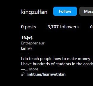 King Zulfan Mentorship
